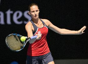 Tennis: Pliskova in Australian Open q'finals