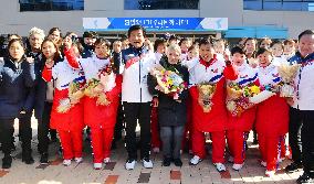Olympics: N. Korean, S. Korean hockey teams