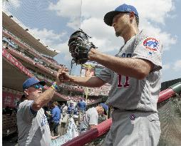 Baseball: Chicago Cubs' Darvish