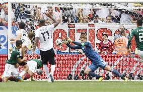 Football: Germany vs Mexico at World Cup