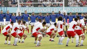 Rugby World Cup in Japan: France v Tonga