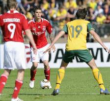 Australia beat Denmark 1-0 in warm-up friendly in S. Africa