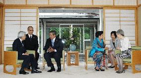 Emperor, Indonesian president meet