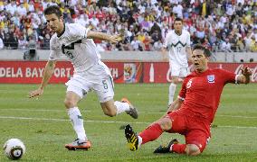 England vs Slovenia in World Cup Group C