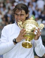 Nadal wins Wimbledon final