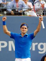 Federer advances to U.S. Open final