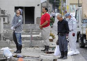 7th month anniv. of Japan tsunami