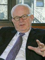 Ex-U.S. envoy Bosworth in interview