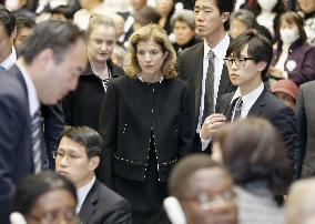 Kennedy attends peace ceremony on 70th anniv. of Tokyo Air Raid