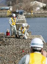 Survey taken to rebuild railway ruined by 2011 disaster in Japan