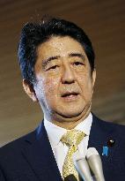 Abe suggests review of costly stadium plan for Tokyo Olympics