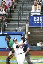 Team Japan manager Oh watches USA thumps Mexico at WBC