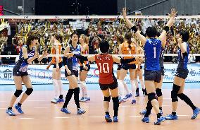 Volleyball: Japan beats Netherlands to finish 3rd in Rio qualifiers