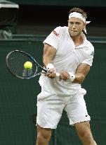 Willis beaten by Federer at Wimbledon 2nd round