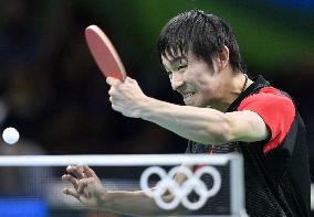Olympics: Japan wins in table tennis team event