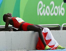 Bahrain's Jebet wins gold in women's 3,000-meter steeplechase