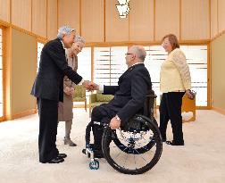Emperor meets with Paralympics body chief
