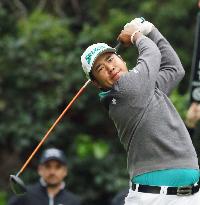 Golf: Matsuyama plays 1st round of Genesis Open