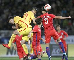 China, S. Korea draw at East Asian tournament