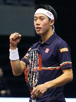 Tennis: Nishikori at N.Y. Open