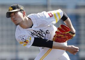 Baseball: Hawks' Senga to start season opener