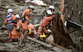 Torrential rain in western Japan