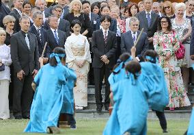 Japan's crown prince in Poland