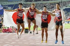 Athletics: Men's 4x100-meter relay at worlds