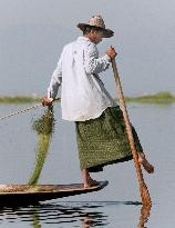 Fishermen on Myanmar's Inle Lake