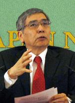ADB's Kuroda warns against protectionism