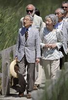 Japan imperial couple take to wetland in suburban Ottawa