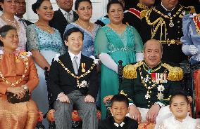 Japan's crown prince attends coronation of Tonga's king