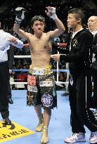 Daiki Kameda retains WBA flyweight belt