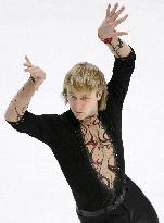 Figure skater Plushenko of Russia