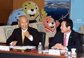 Tokyo Gov. Masuzoe meets with Incheon Mayor Yoo