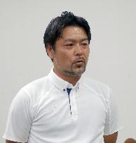 Sawa's husband and former Sendai player Tsujikami