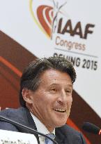 Double U.K. Olympic champion Sebastian Coe elected IAAF president
