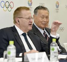 IOC sees positive strides in preparations for Tokyo Olympics