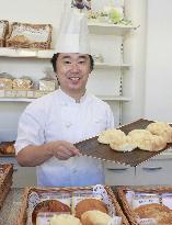 Soft bread made by Japanese baker popular in Switzerland