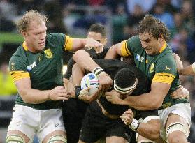 New Zealand edge South Africa to reach Rugby World Cup final