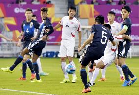 Japan faces off against N. Korea for U-23 match