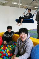 Japan's senses being stimulated with a Dutch therapy