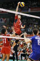 Volleyball: Japan finishes with straight sets victory over France