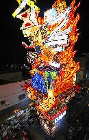 Big lantern at summer festival