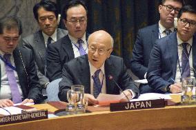 U.N. Security Council meeting on N. Korea missile test