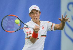 Tennis: Nishikori in ATP Challenger Tour event