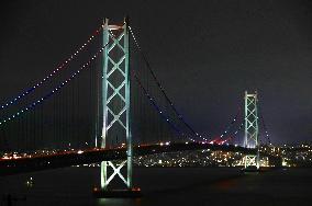 Suspension bridge in Japan