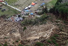 Landslide in Japan