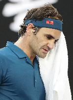 Tennis: Federer at Australian Open