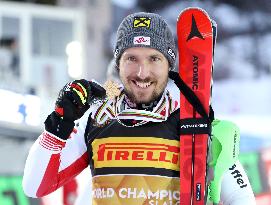 Alpine skiing: Men's slalom at worlds